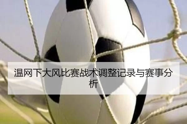 温网下大风比赛战术调整记录与赛事分析